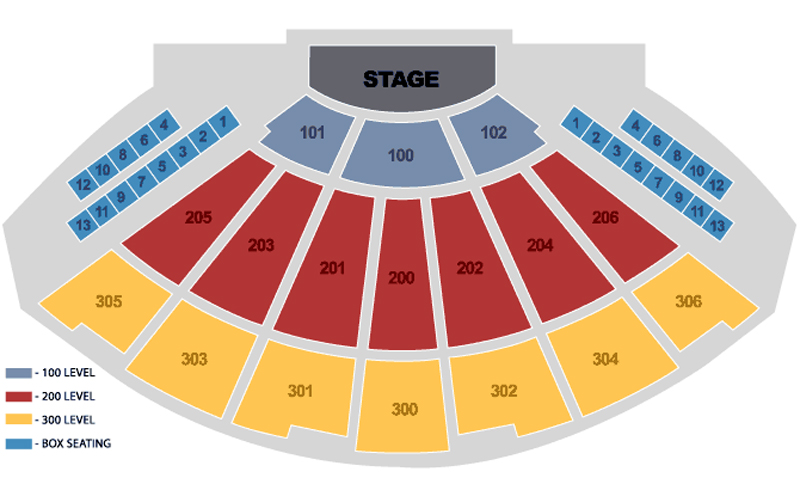 Square Garden Theater Seating Chart