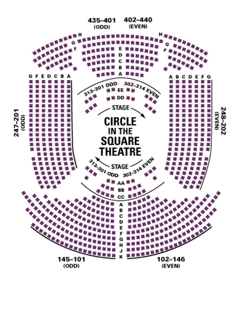 Union Square Theater New York Seating Chart