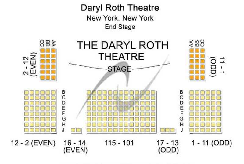 Daryl Roth Seating Chart