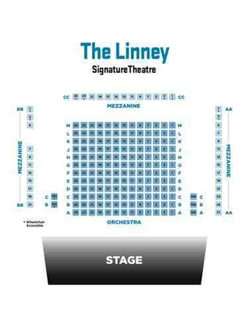 Linney Theater Seating Chart