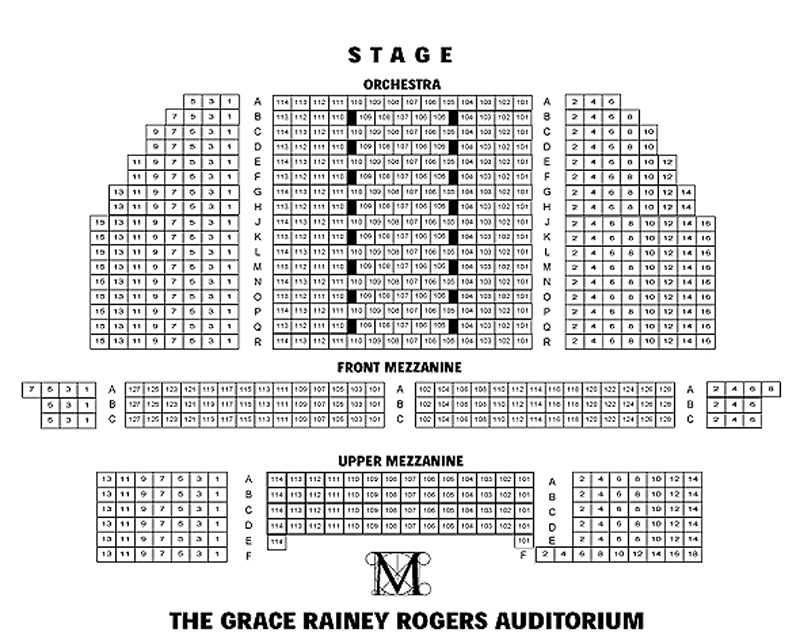 The Met Seating Chart