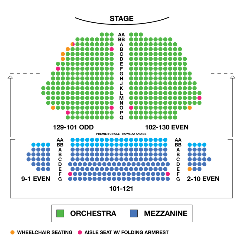 Friedman Theater Nyc Seating Chart