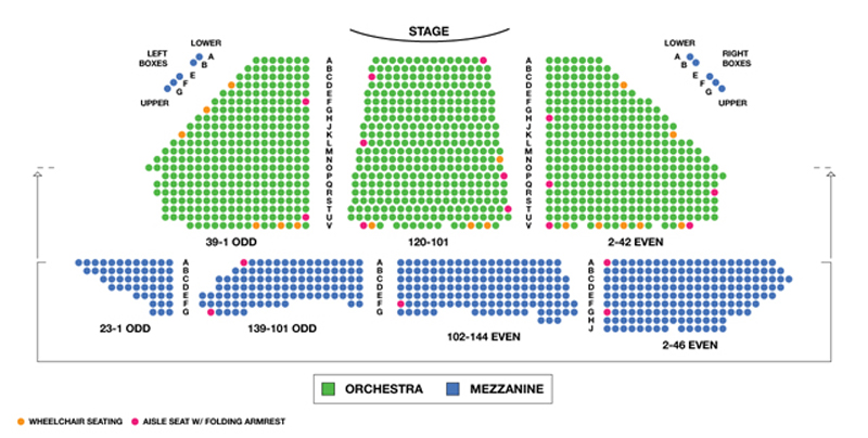Elgin And Winter Garden Theatre Seating Chart