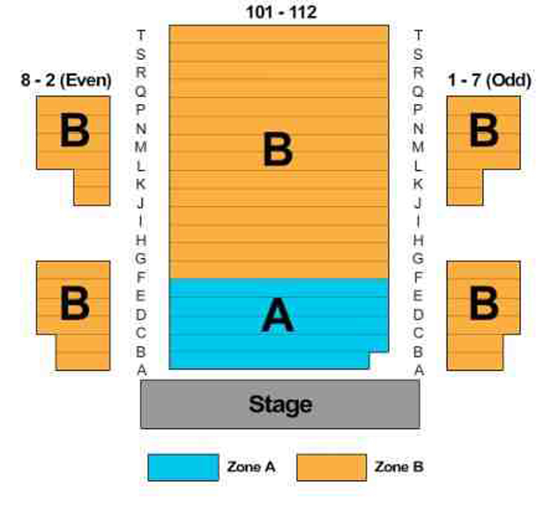 The Westside Theatre-Upstairs Seating Chart